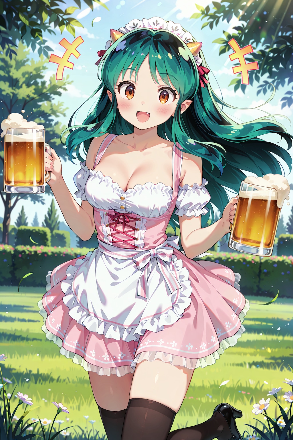 絶対領域に乾杯！ディアンドル・ラムちゃん