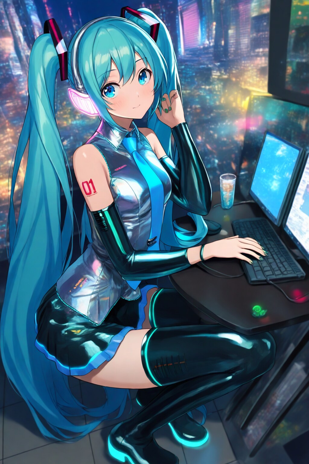 GPU学生ミク
