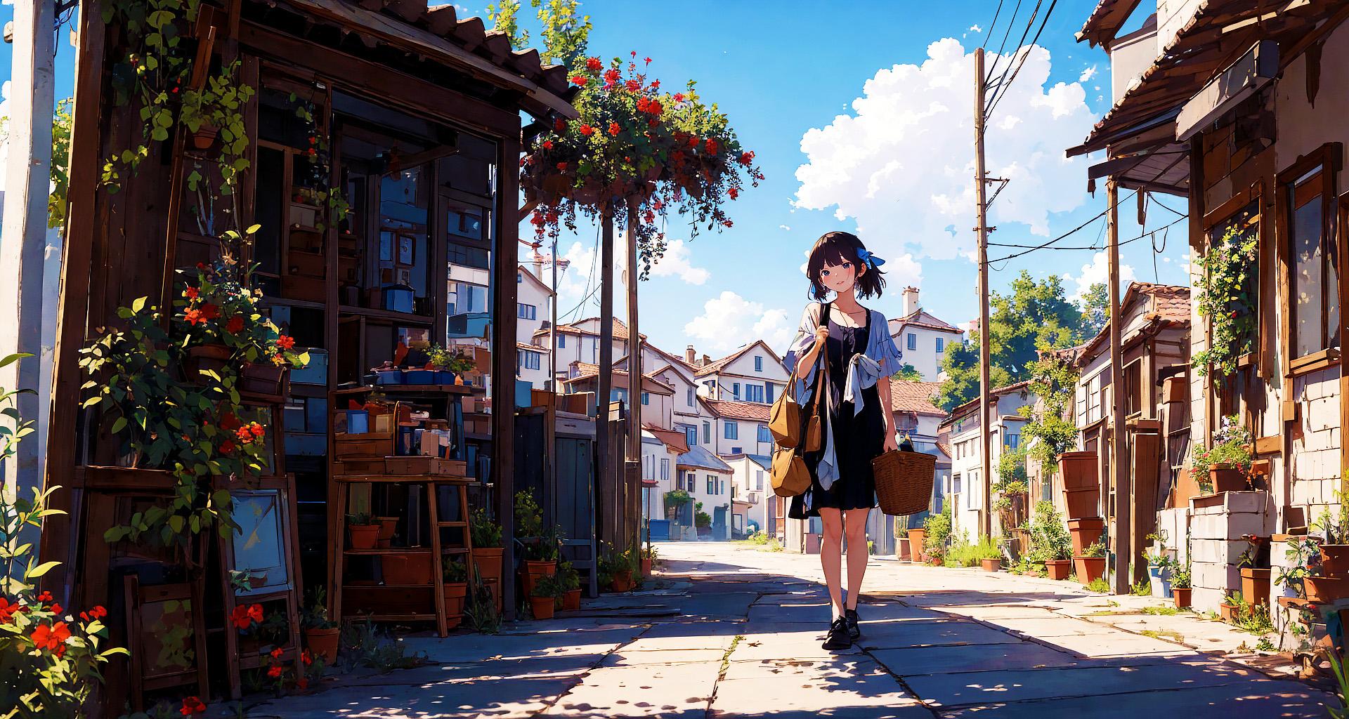 夏空と少女49 | の人気AIイラスト・グラビア