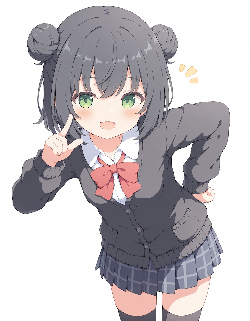 お団子ヘア