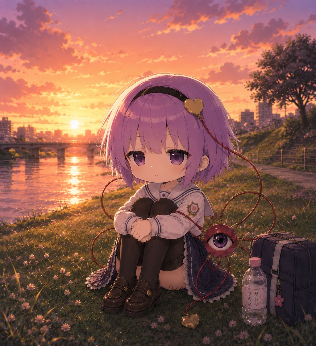 夕暮れとさとりちゃん