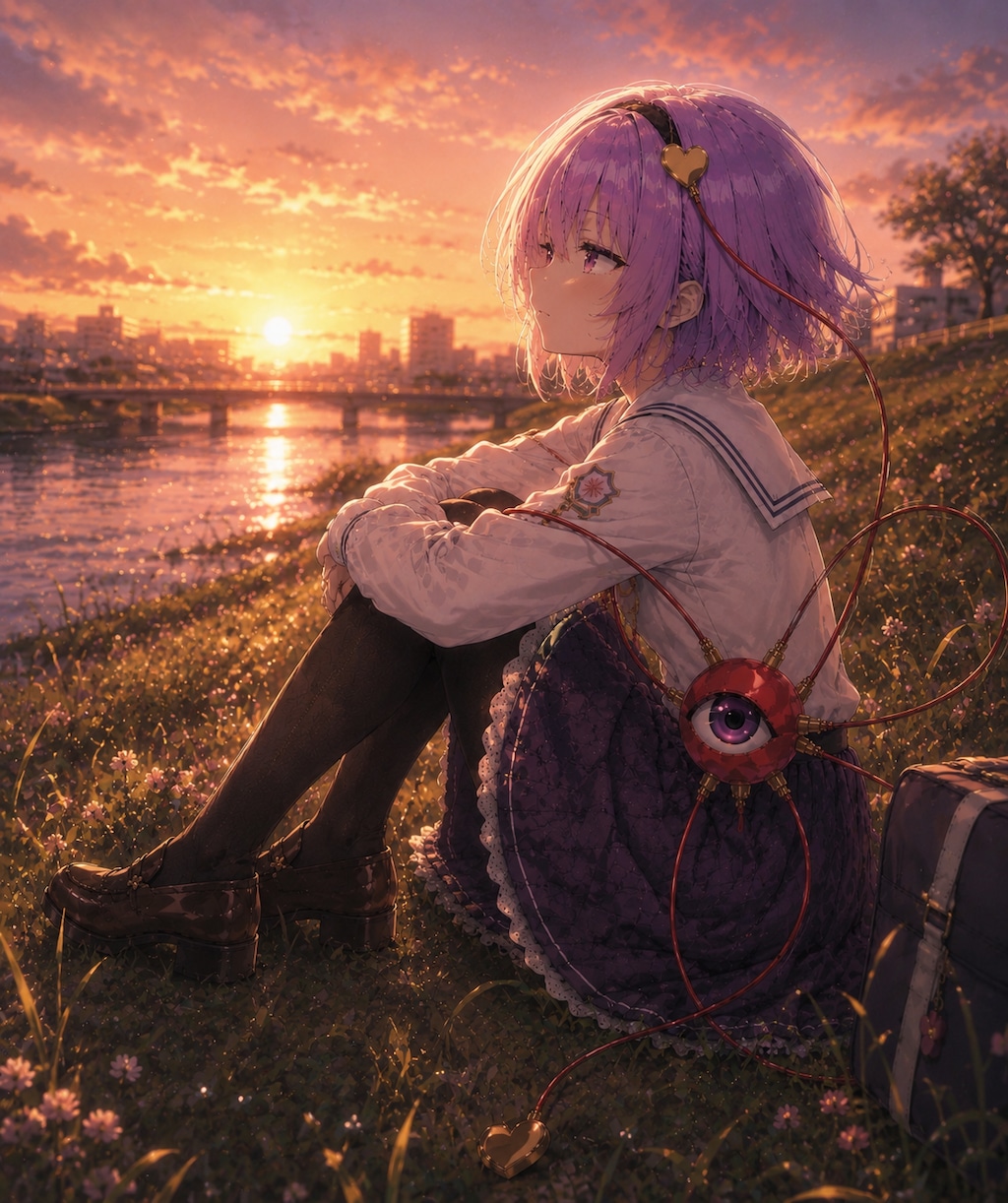 夕暮れとさとりちゃん