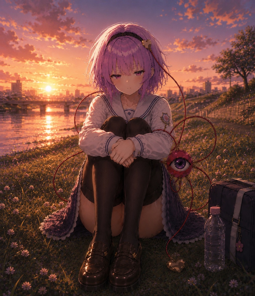 夕暮れとさとりちゃん