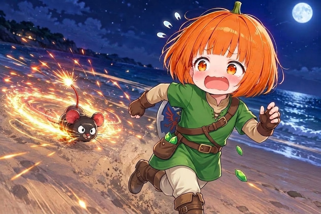 クランとボムチュウ