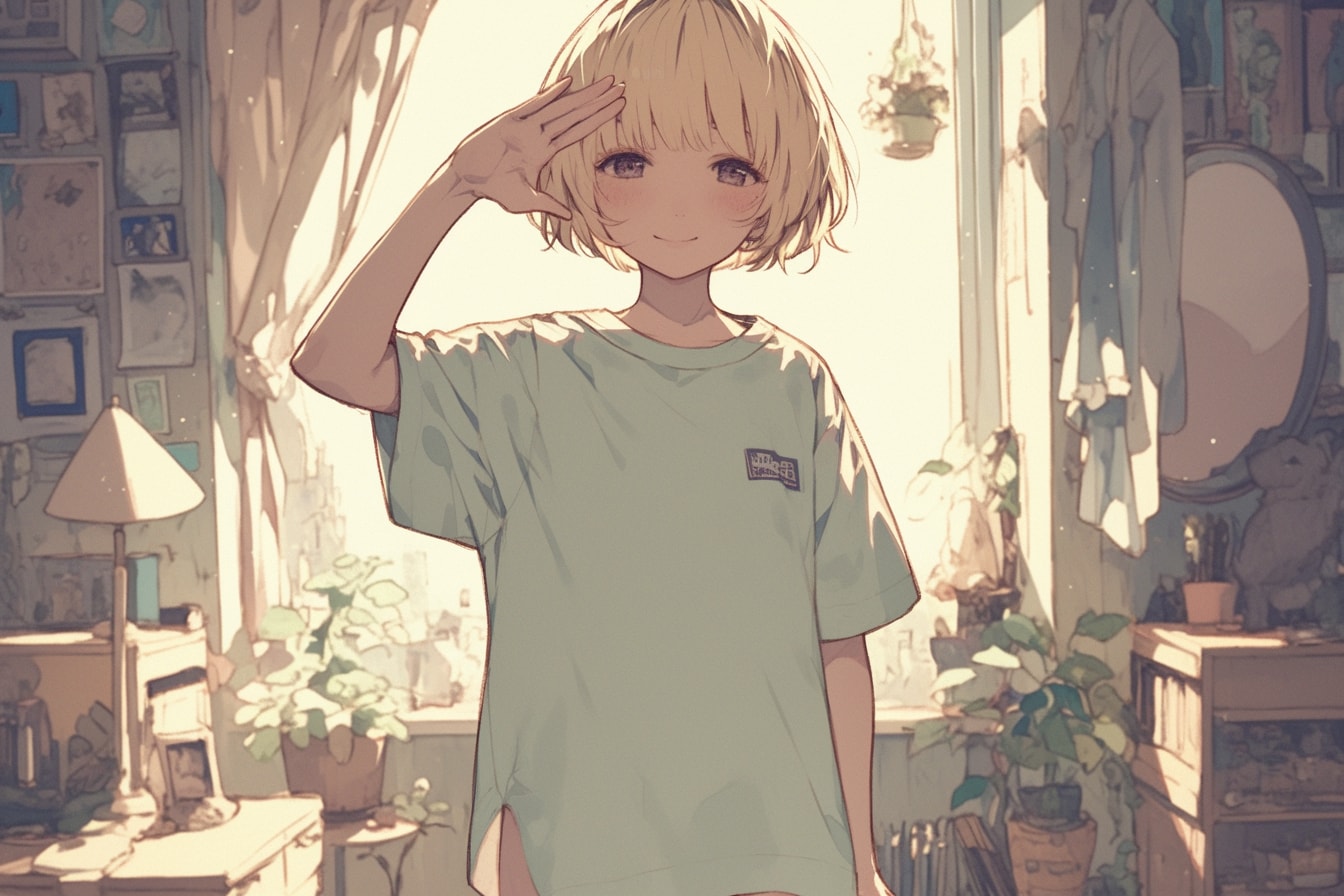 マッシュカットの子✨03