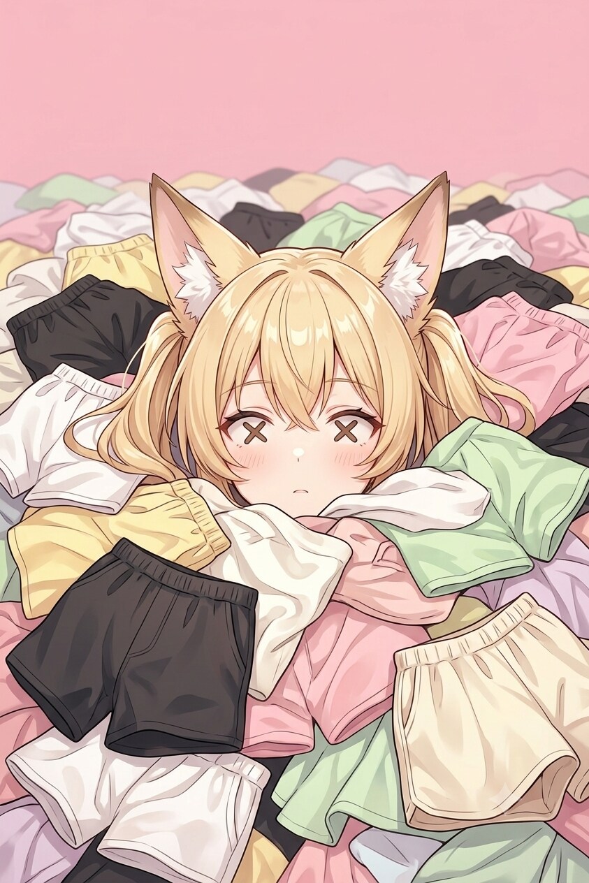 ミラさんをパンツで埋め尽くす