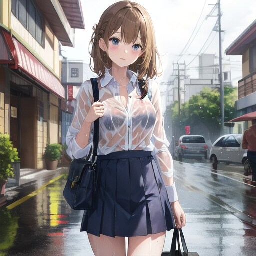 「朝からやだもー☔️」