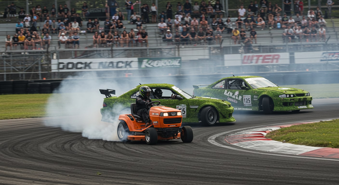 草刈り機のドリ車 | の人気AIイラスト・グラビア