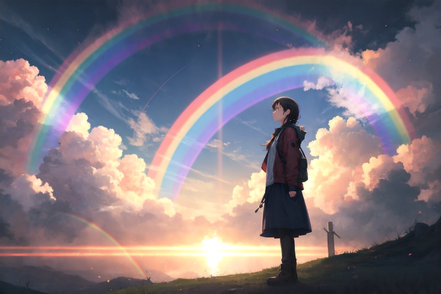 レインボーズ・エンド | の人気AIイラスト・グラビア