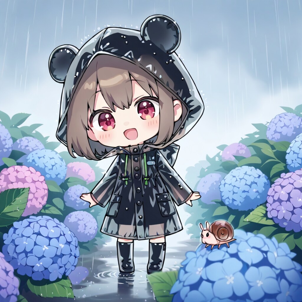 雨合羽ガール