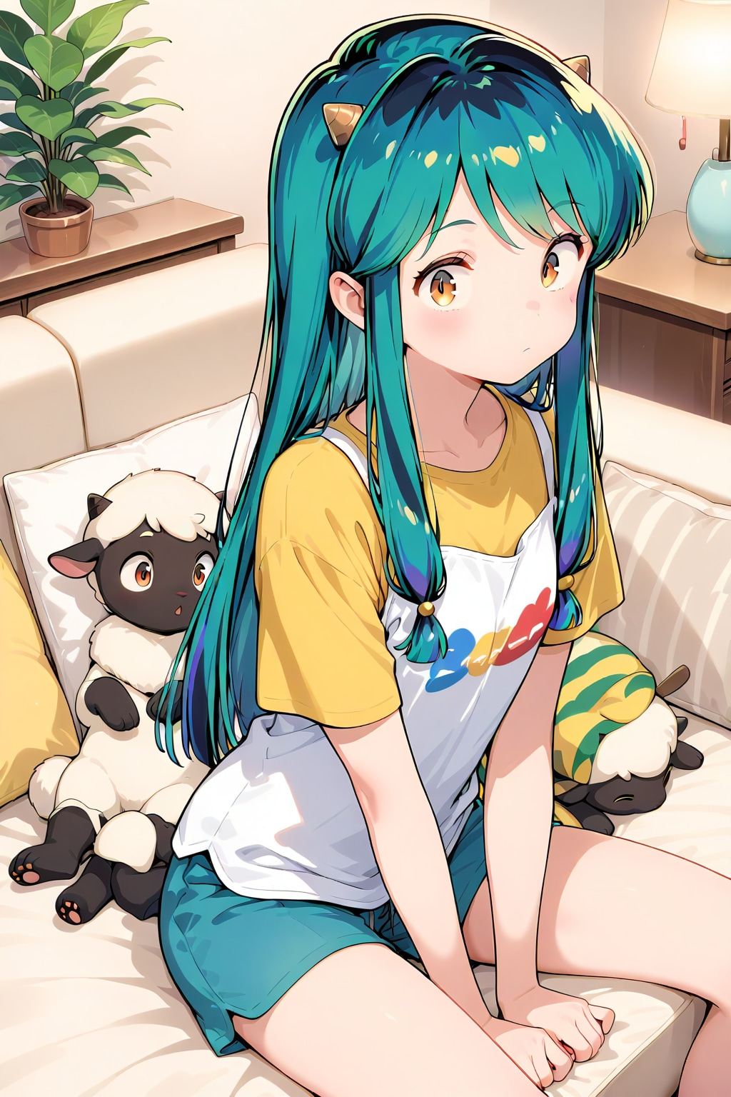 うる星やつら、ラムくつろぐ