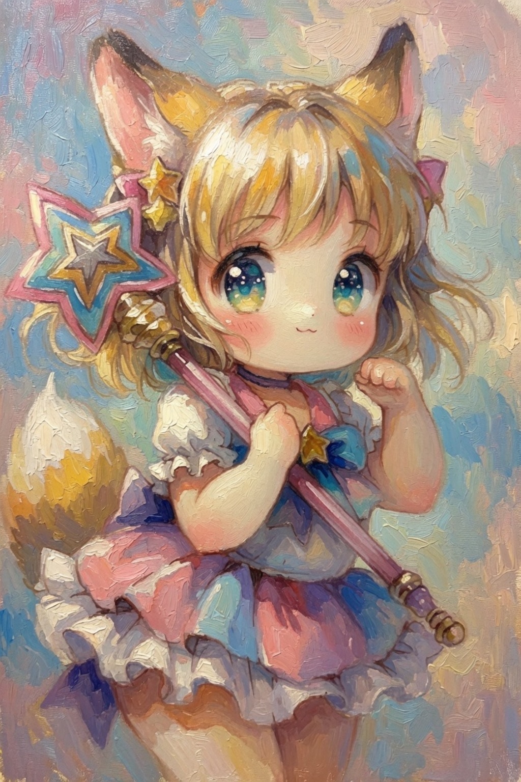 新入り魔法少女のステッキはとってもおっきい
