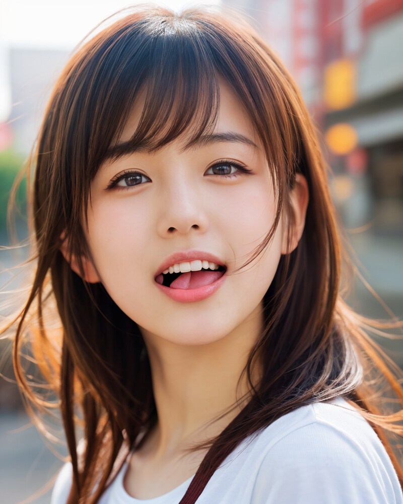 系統違いの笑顔