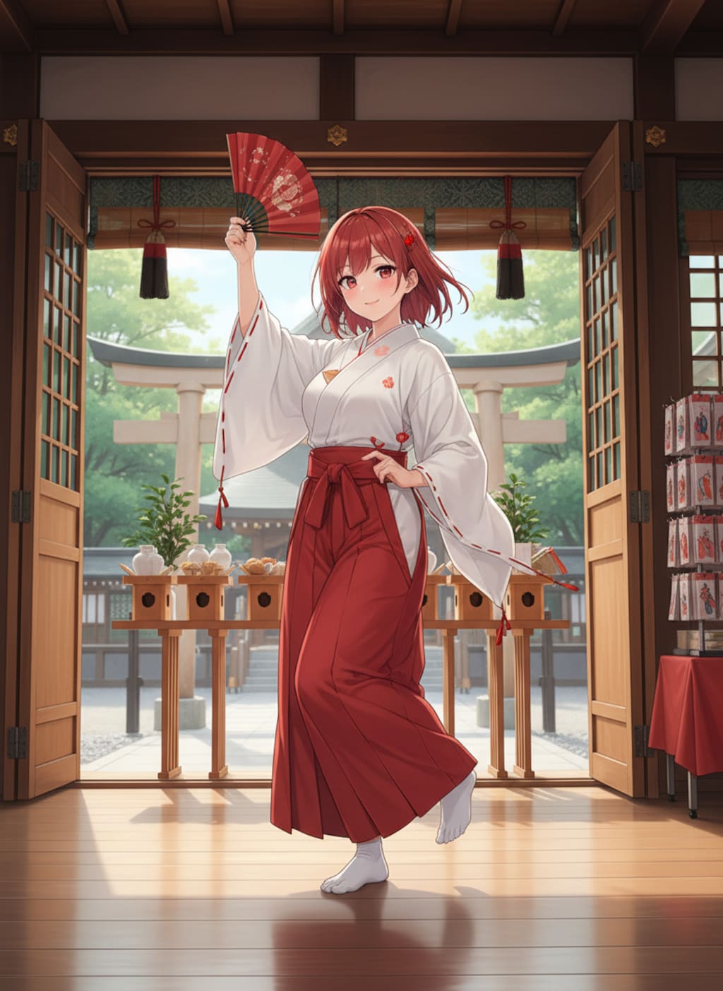 巫女さん【生駒のぞみ ちちぷいEdition】