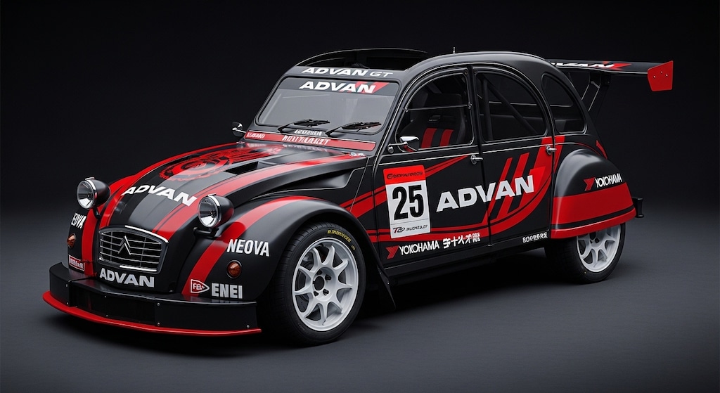 アドバンシトロエン2CVレーシングカー