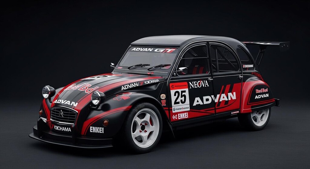 アドバンシトロエン2CVレーシングカー