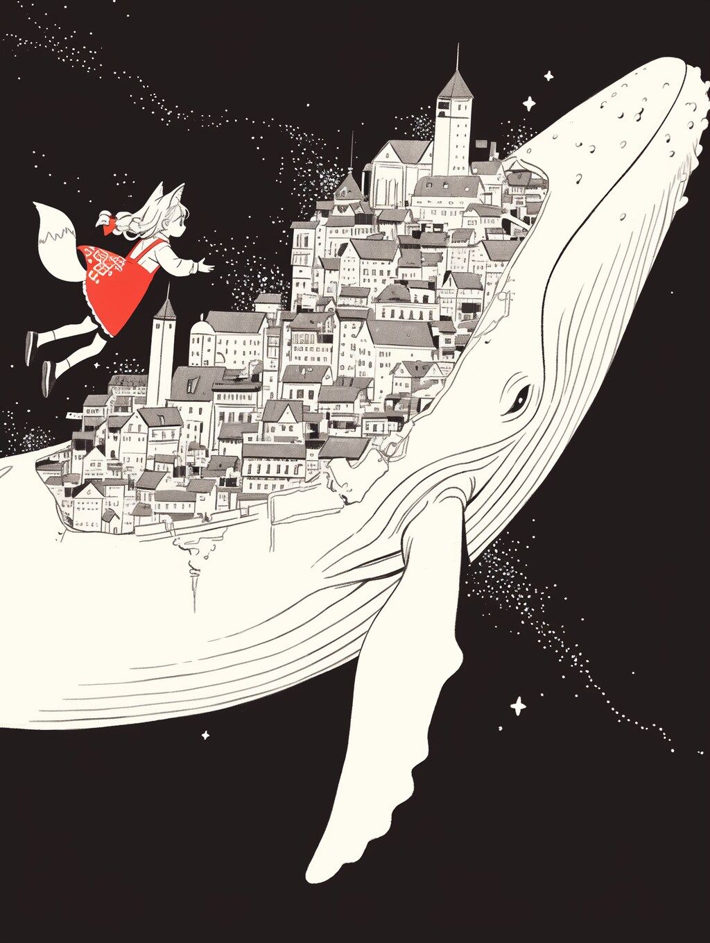 クジラとキツネ