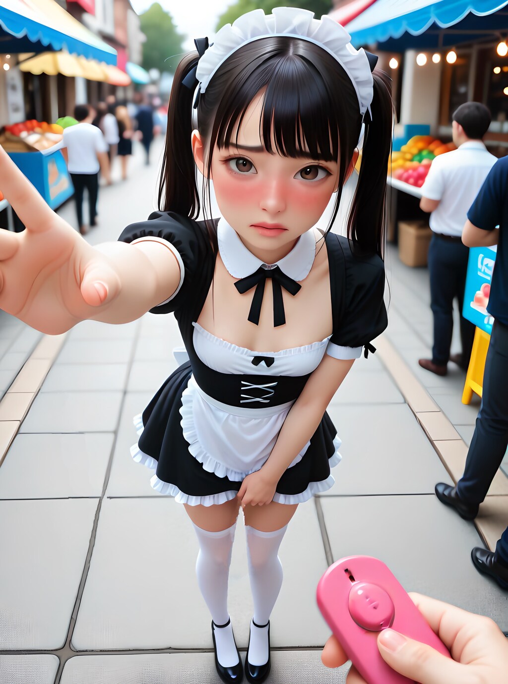 マルシェに行くから付いて来なさい。