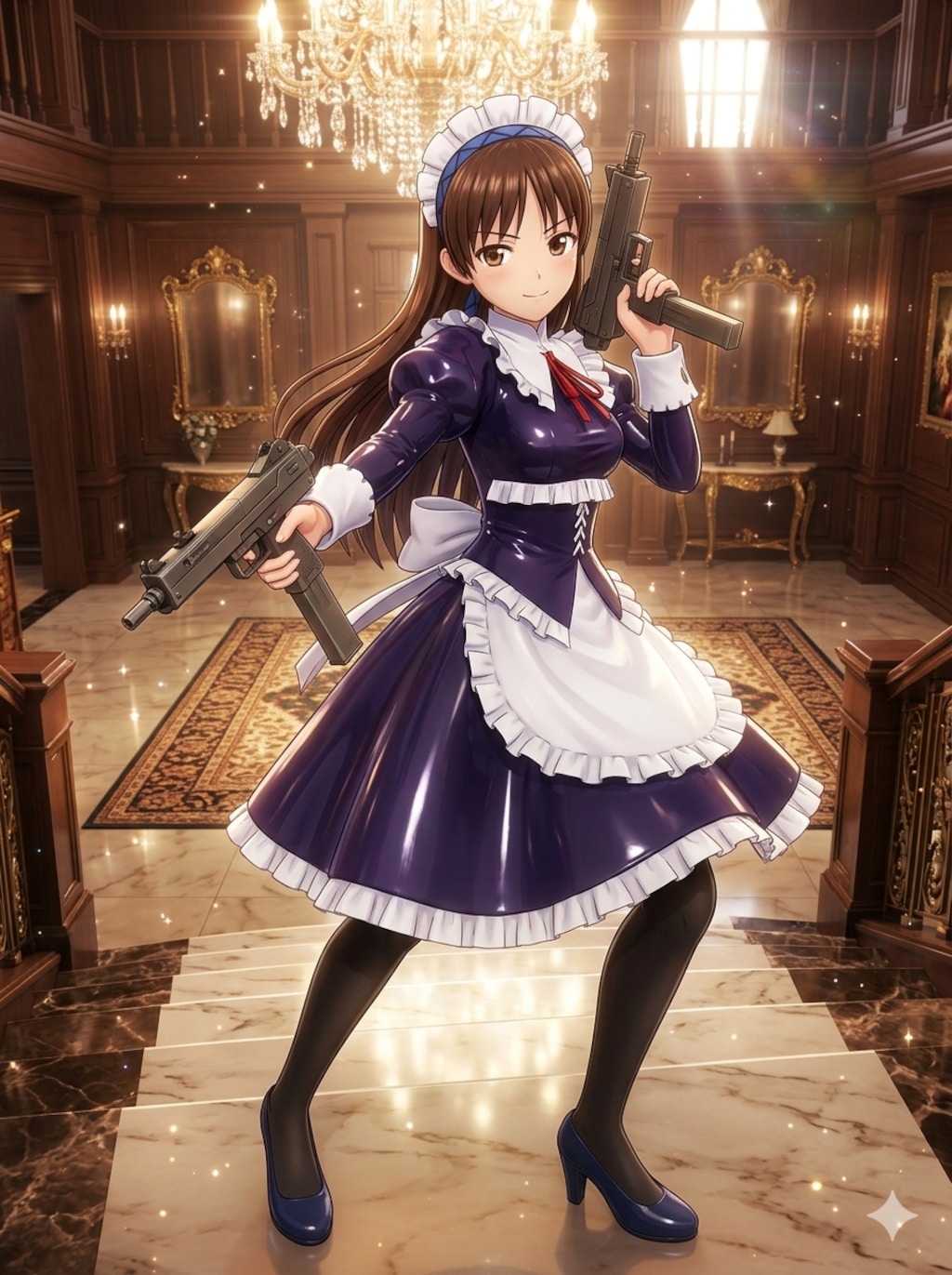 THEメイド服と機関銃　ユウキ