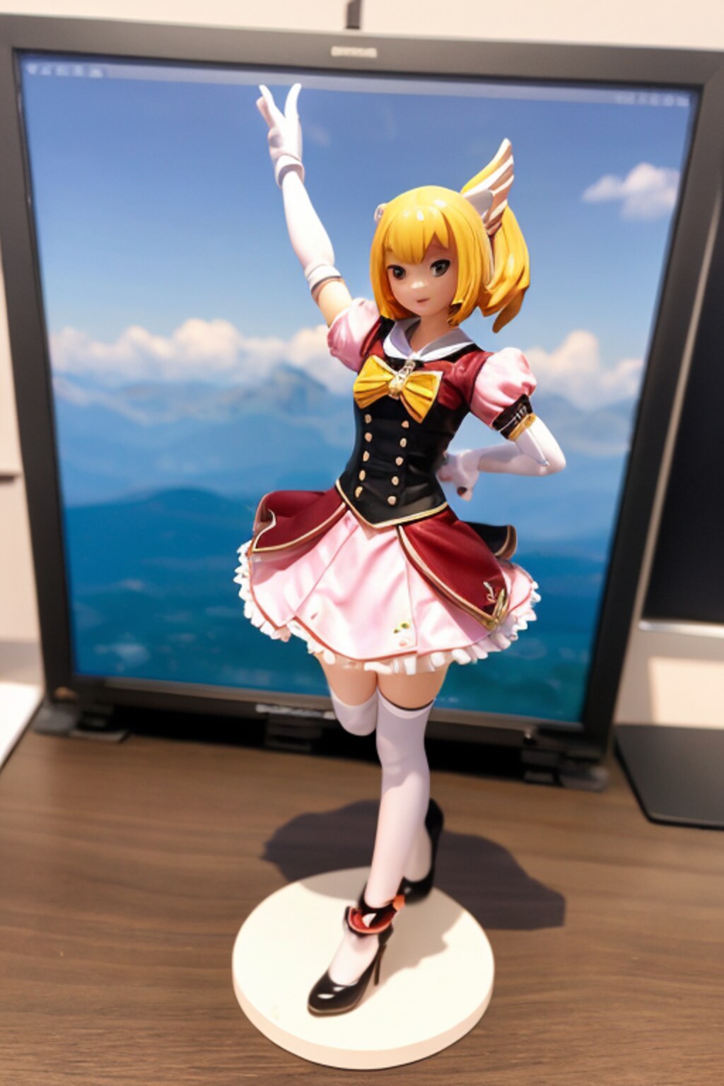 魔法少女のフィギュア