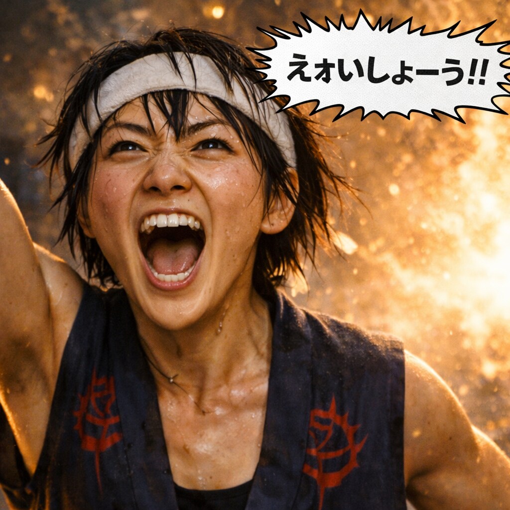 気合い系詠唱で召喚