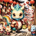 ドラゴンの初詣 6枚目