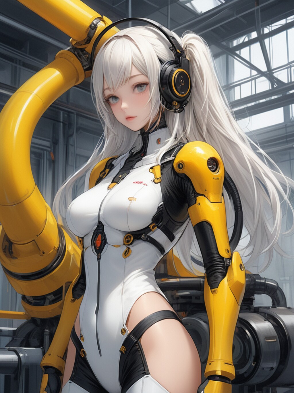 cosmic android girl & power loader