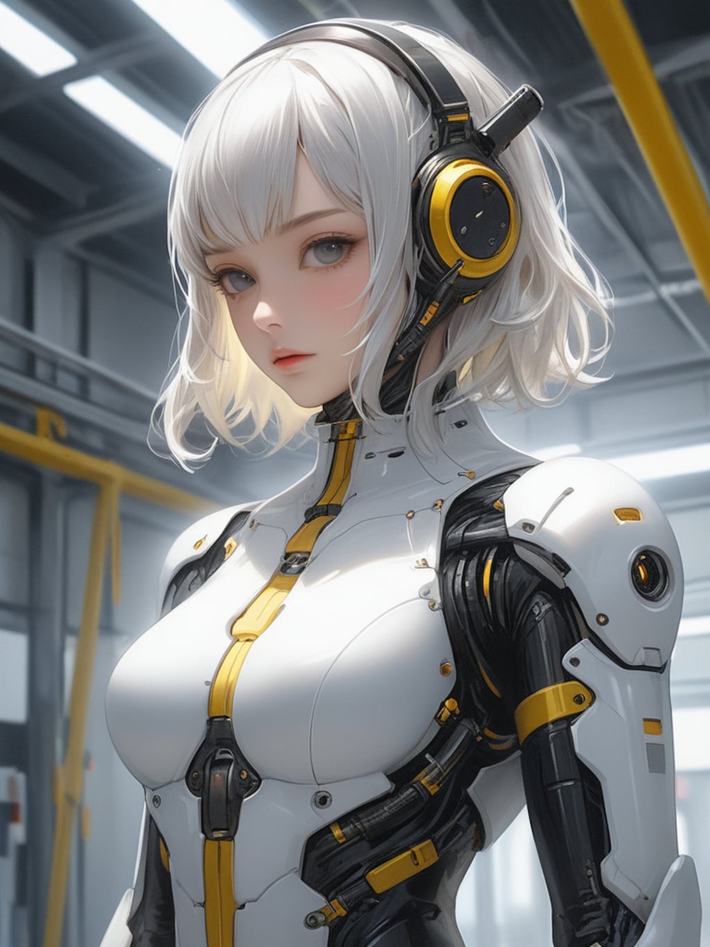 cosmic android girl & power loader