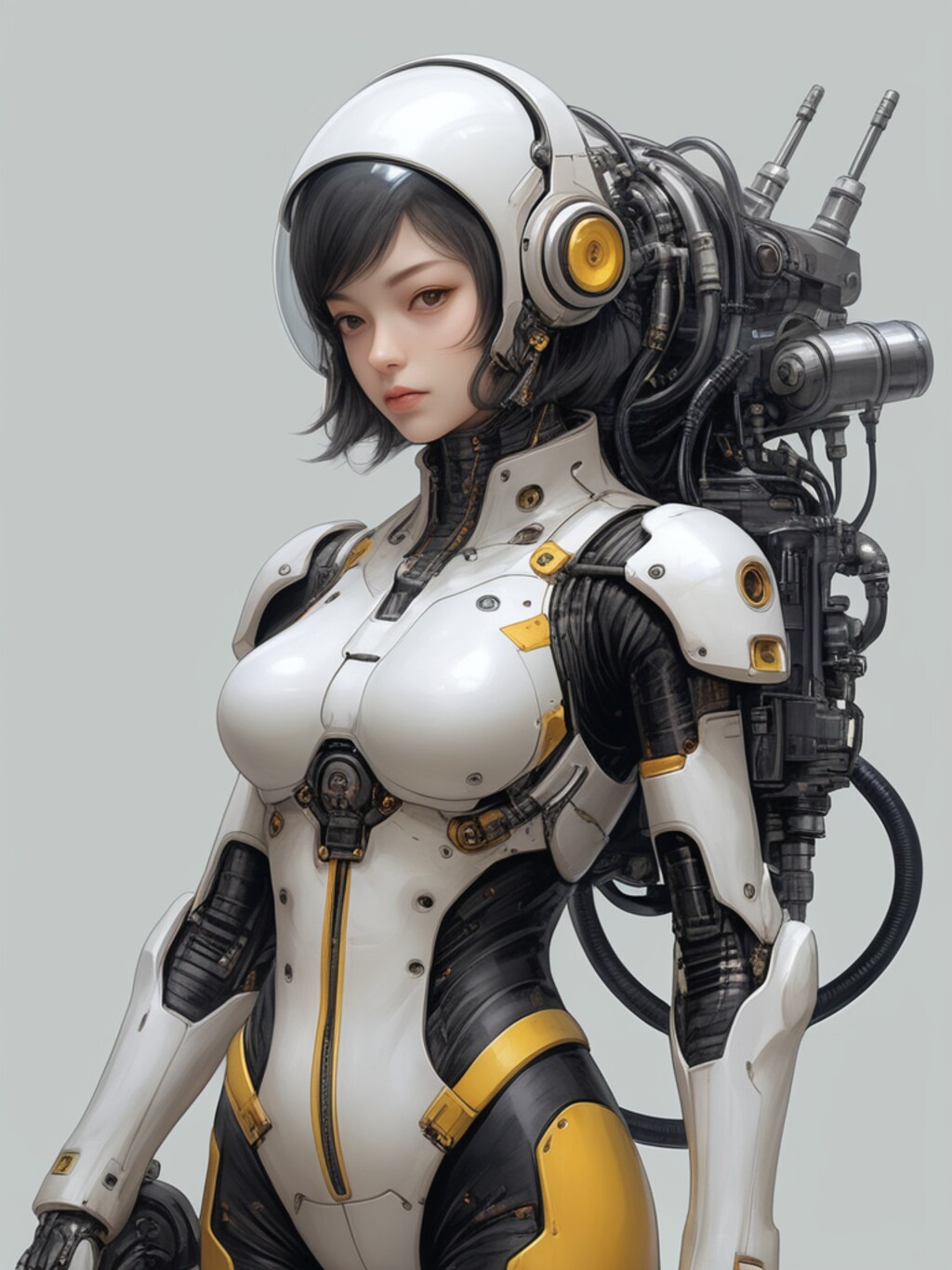 cosmic android girl & power loader