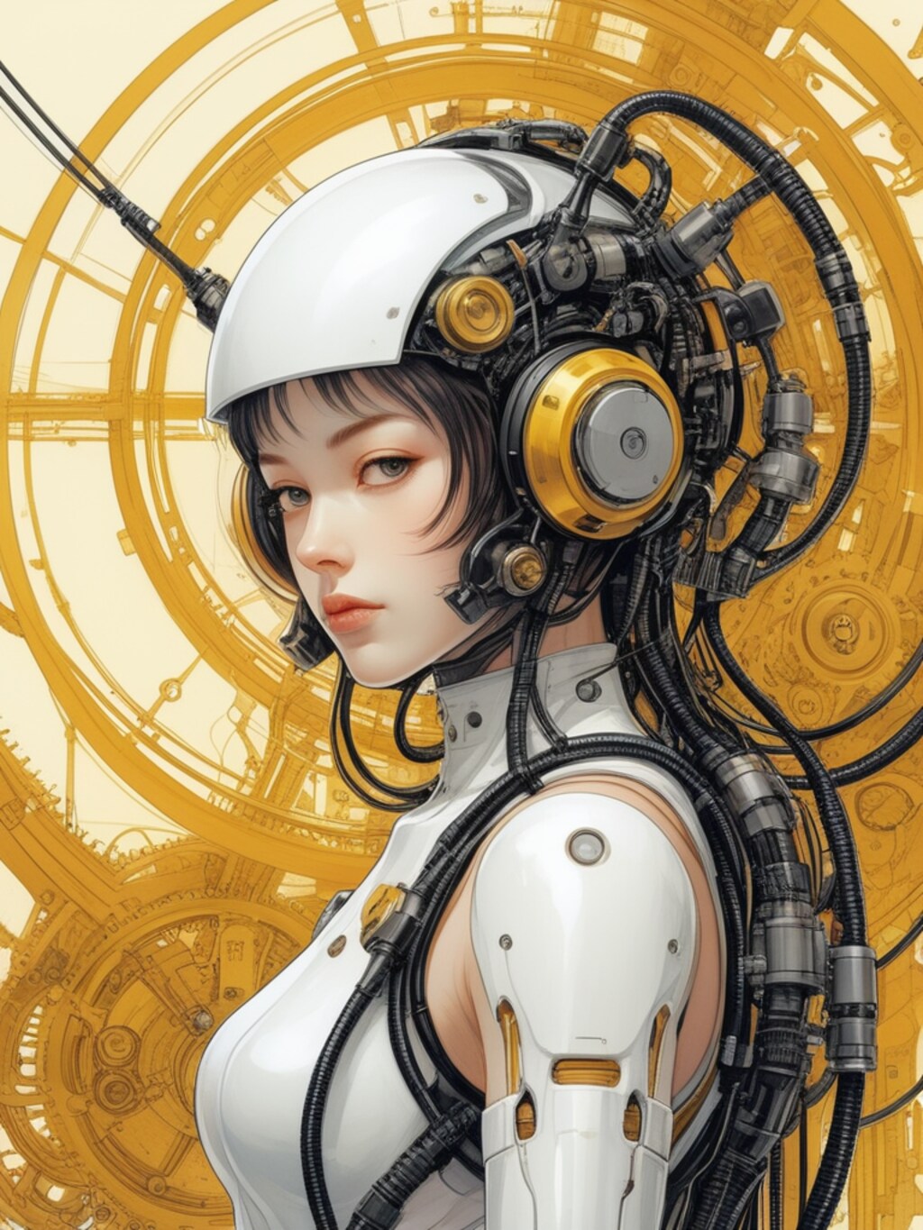 cosmic android girl & power loader