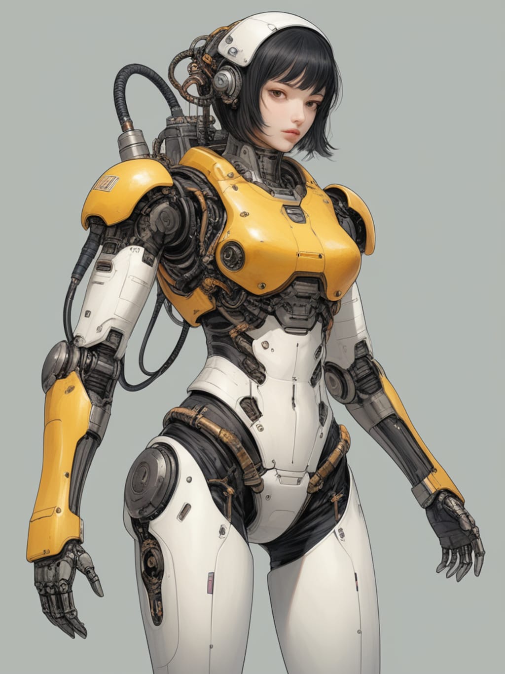 cosmic android girl & power loader