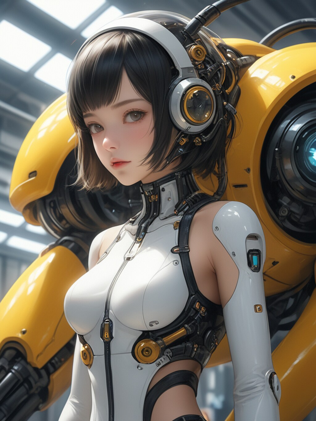 cosmic android girl & power loader