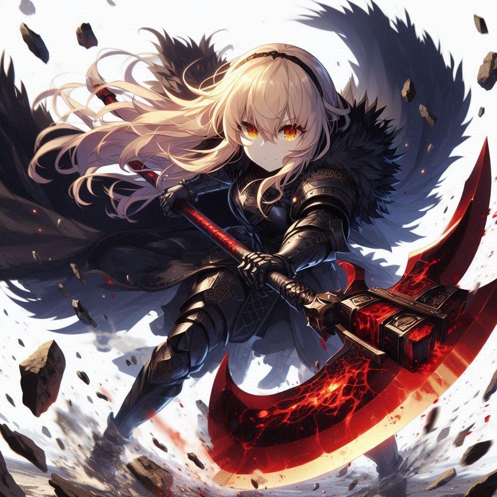 ブロンドの女騎士さん682