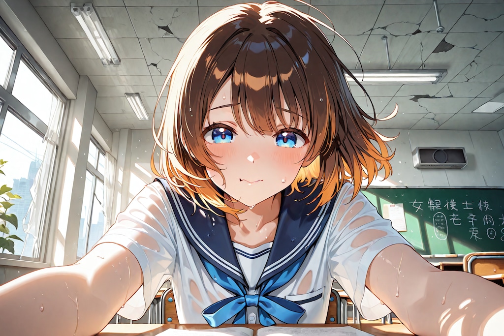 なんでクーラーついてないのっ？！