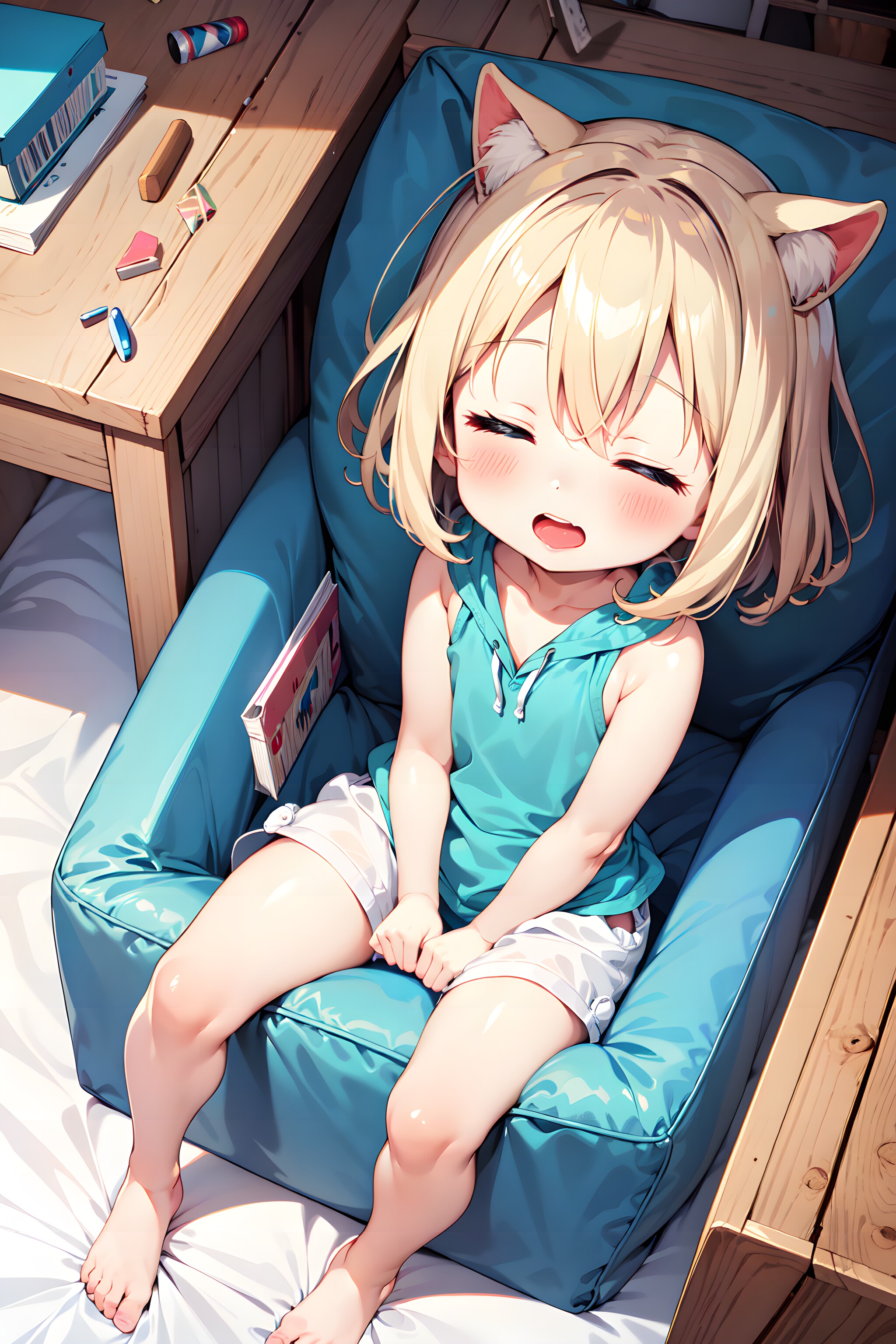 うとうと・・・(-_-)゜zzz…