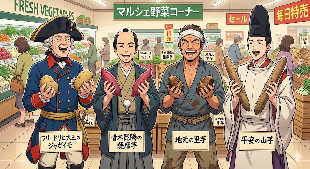「いも」祭り企画作品です