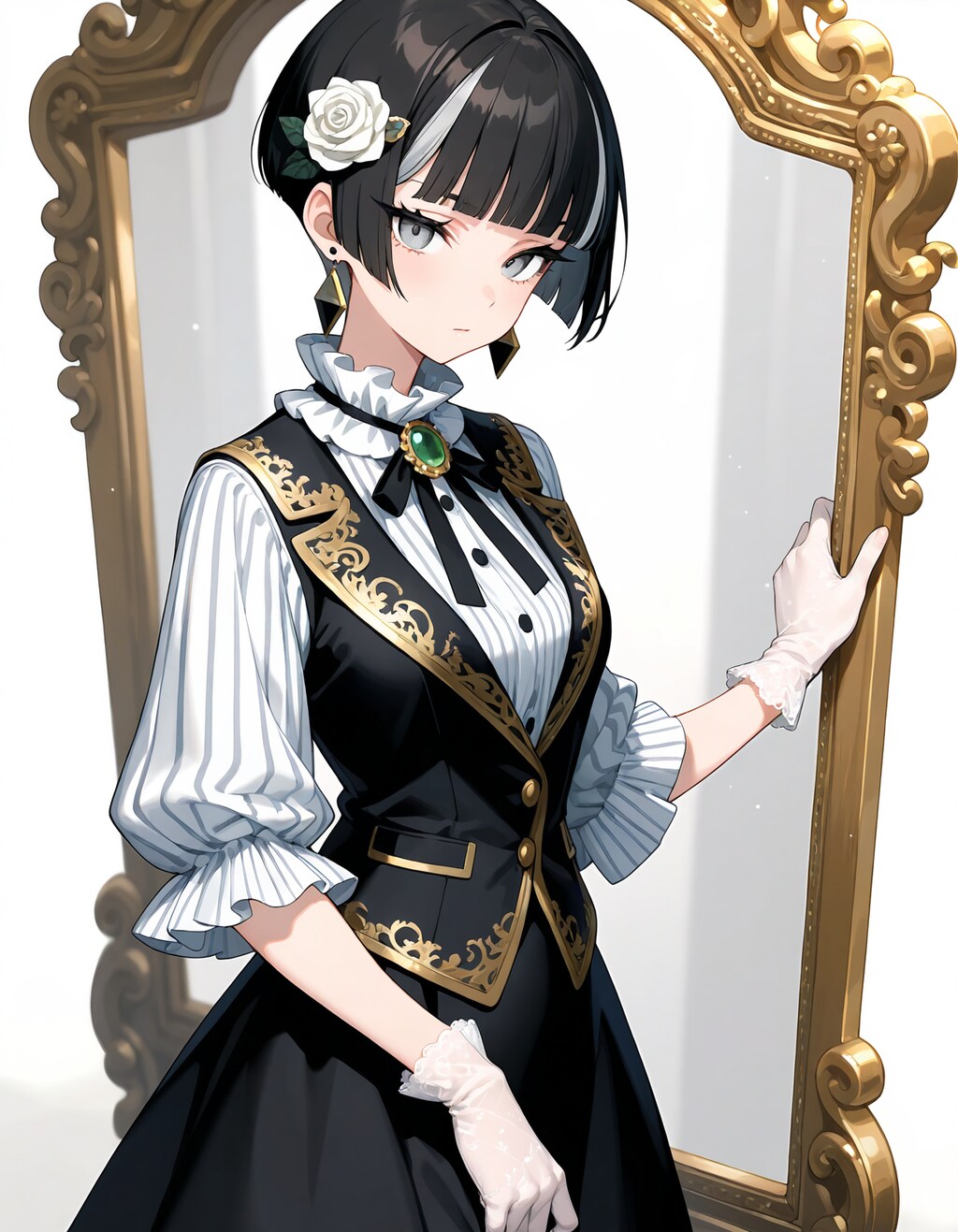 ストライプシャツ