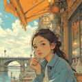 🏙️金融都市の洗練と旧市街の温度。フランクフルト×アニメ女子の都会派旅コーデ3選 3枚目