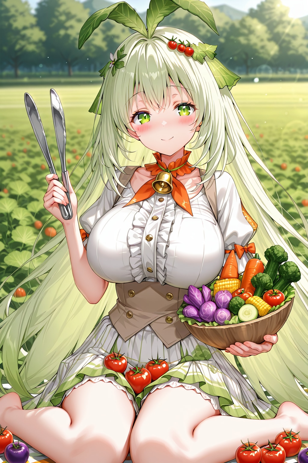 サラダ少女