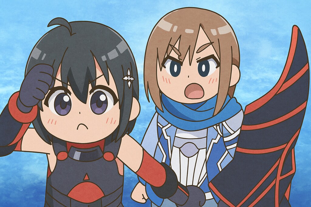 サリーとメイプル