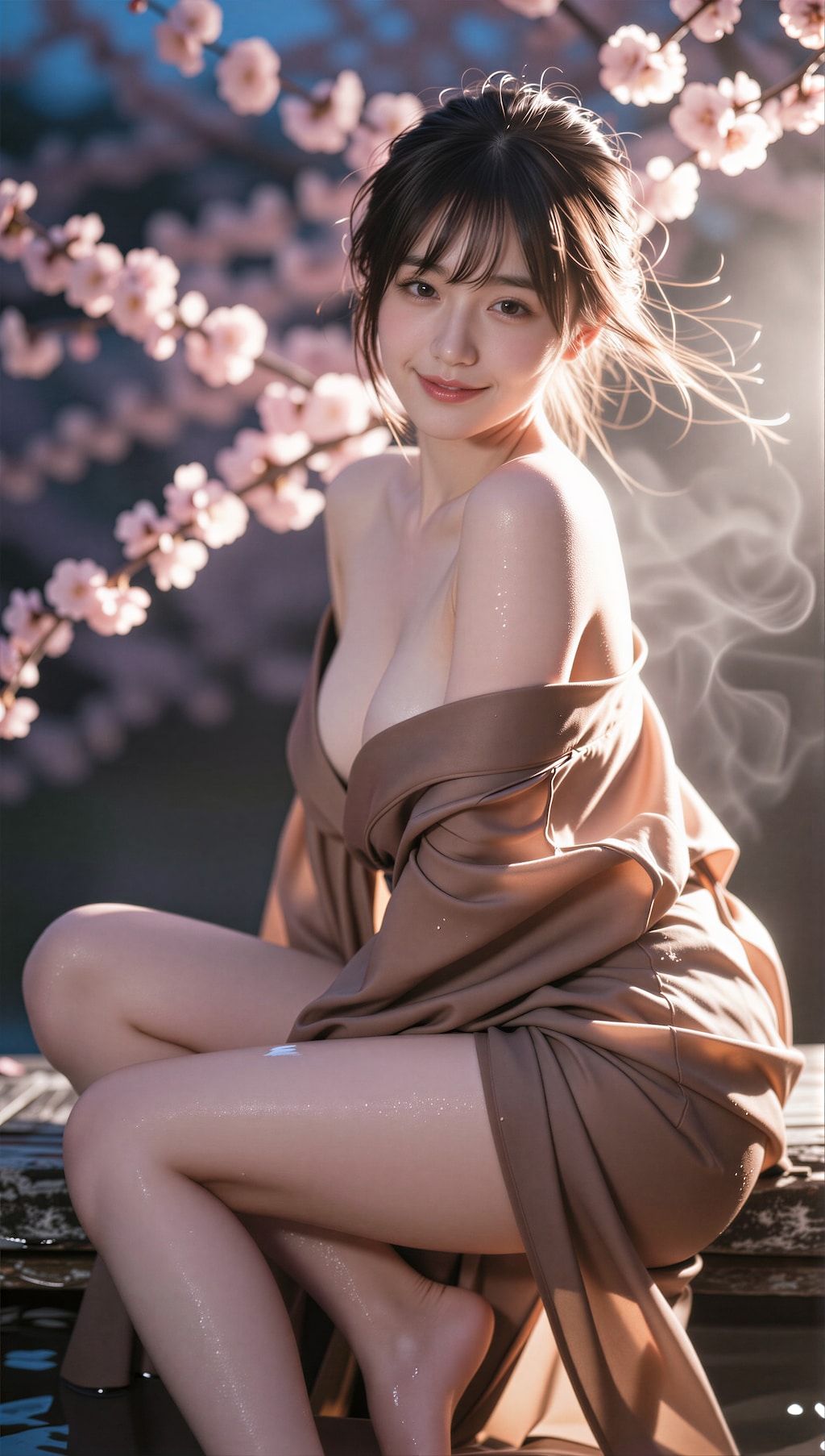 夜桜