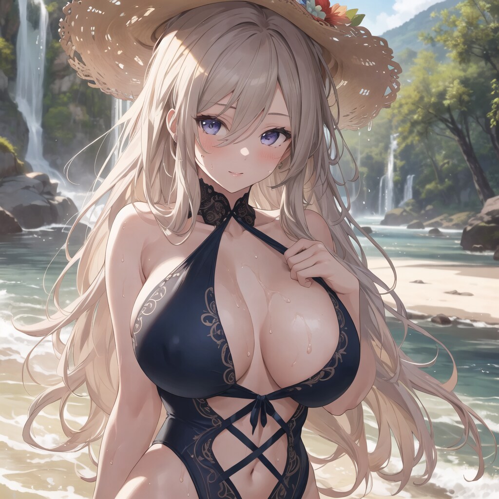 川遊び