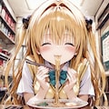 【これいる？】ラーメンを食べる美柑とヤミ【AIイラストテスト】 2枚目