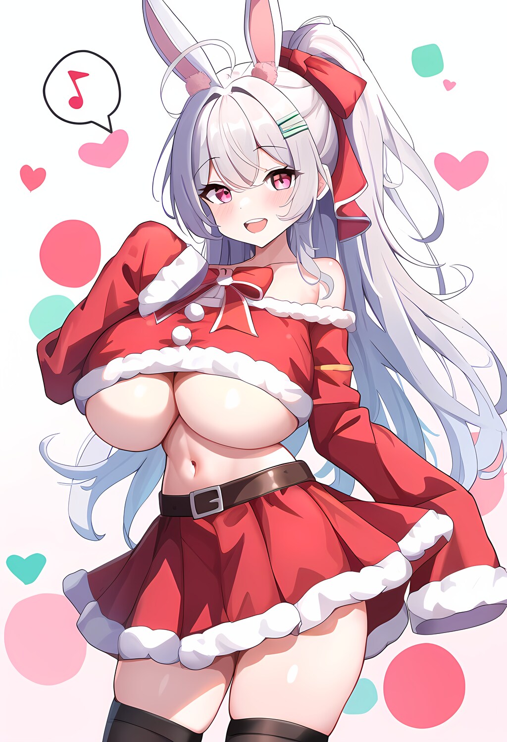 サンタコスのうさちゃん(その2)