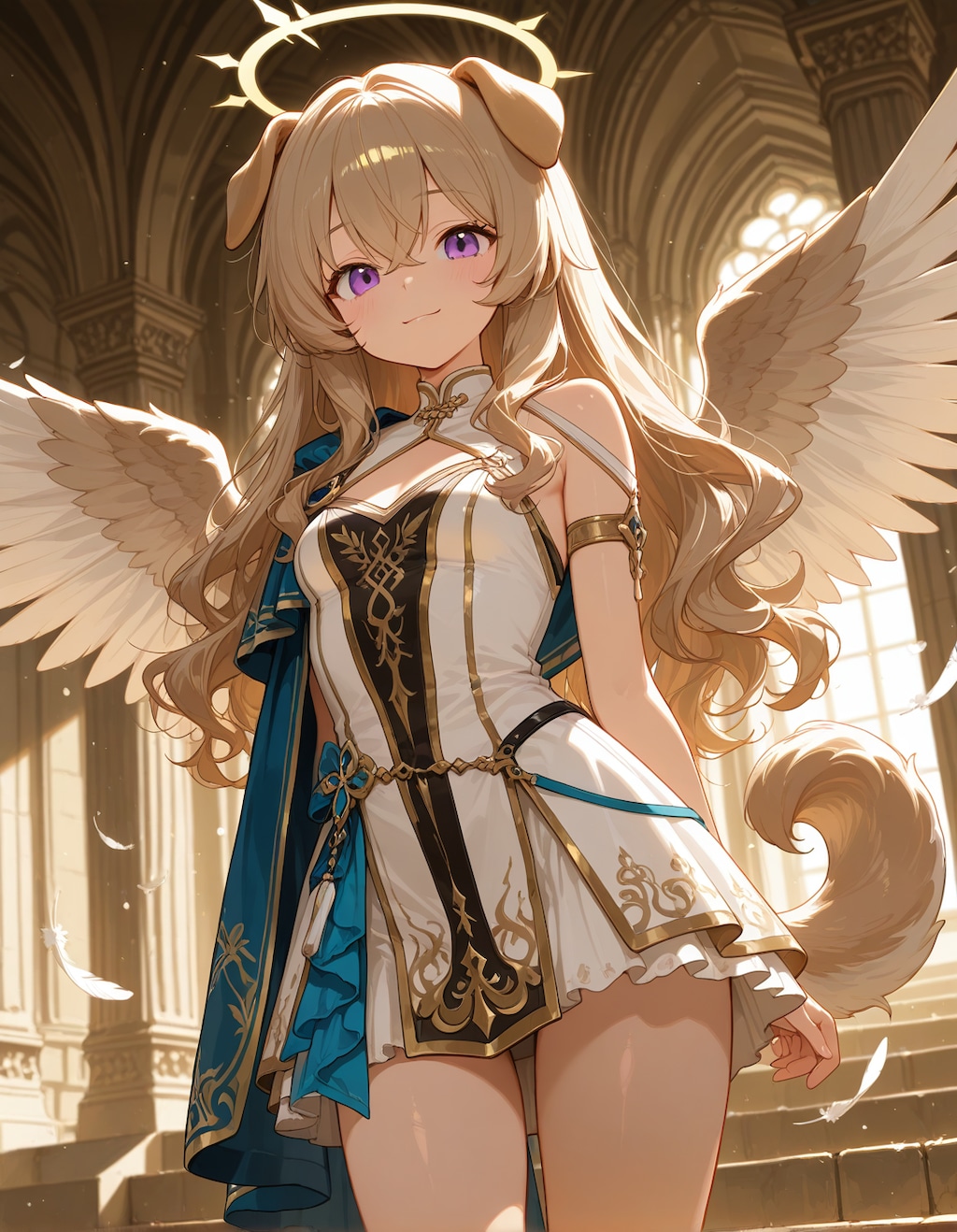 天使と堕天使、ミルフィとルミエル