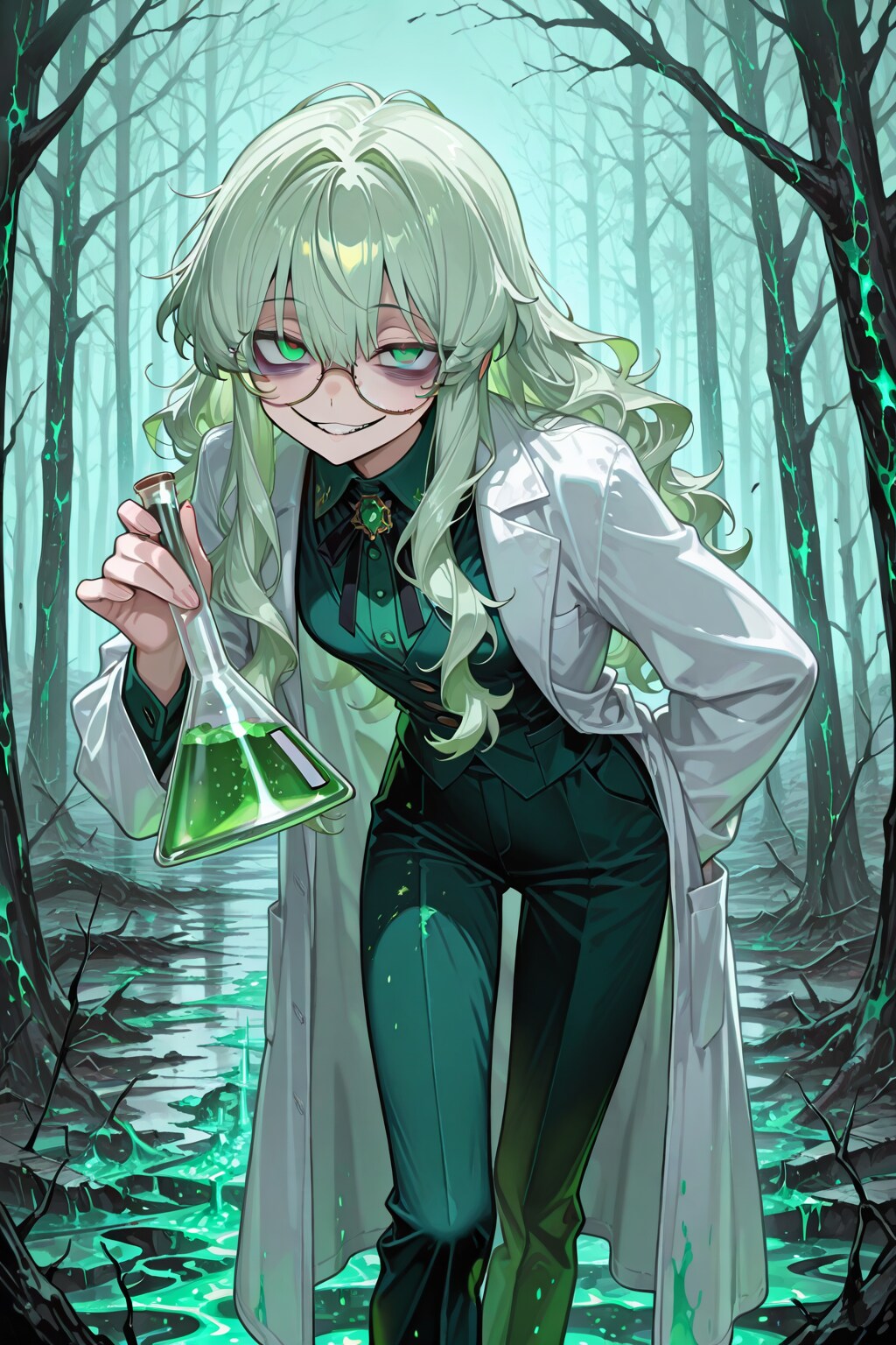 酸性雨の擬人化