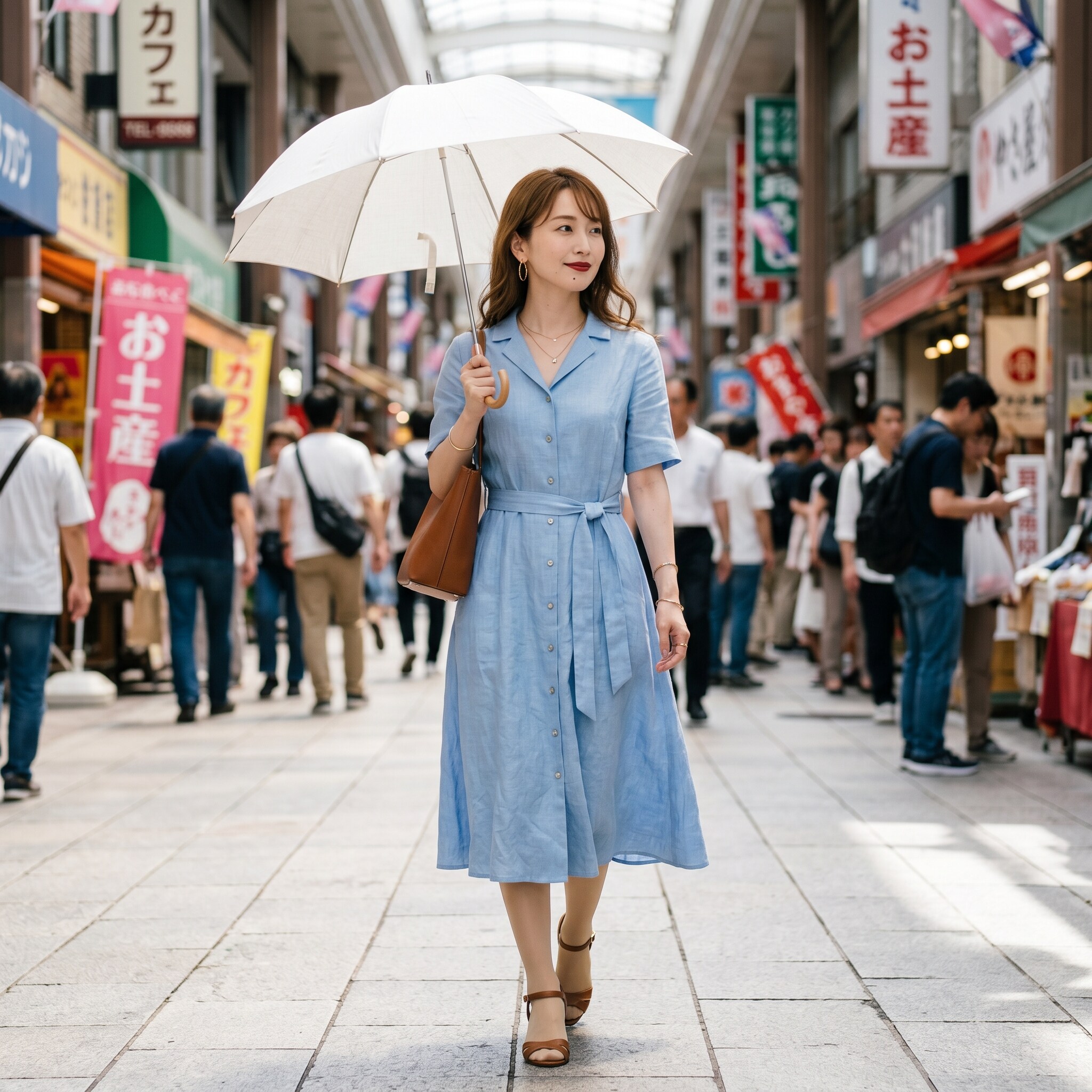 商店街のある街