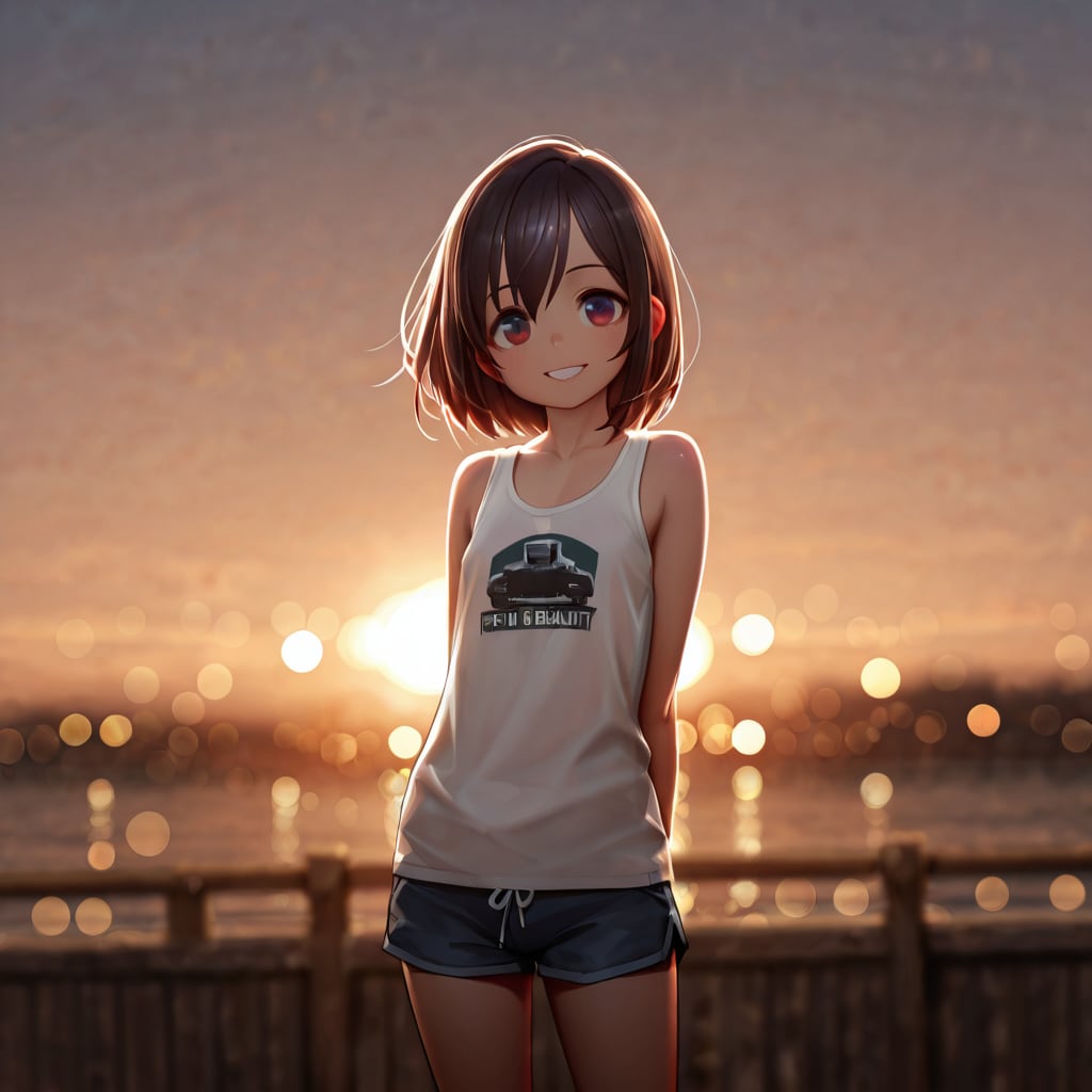夕暮れを君と