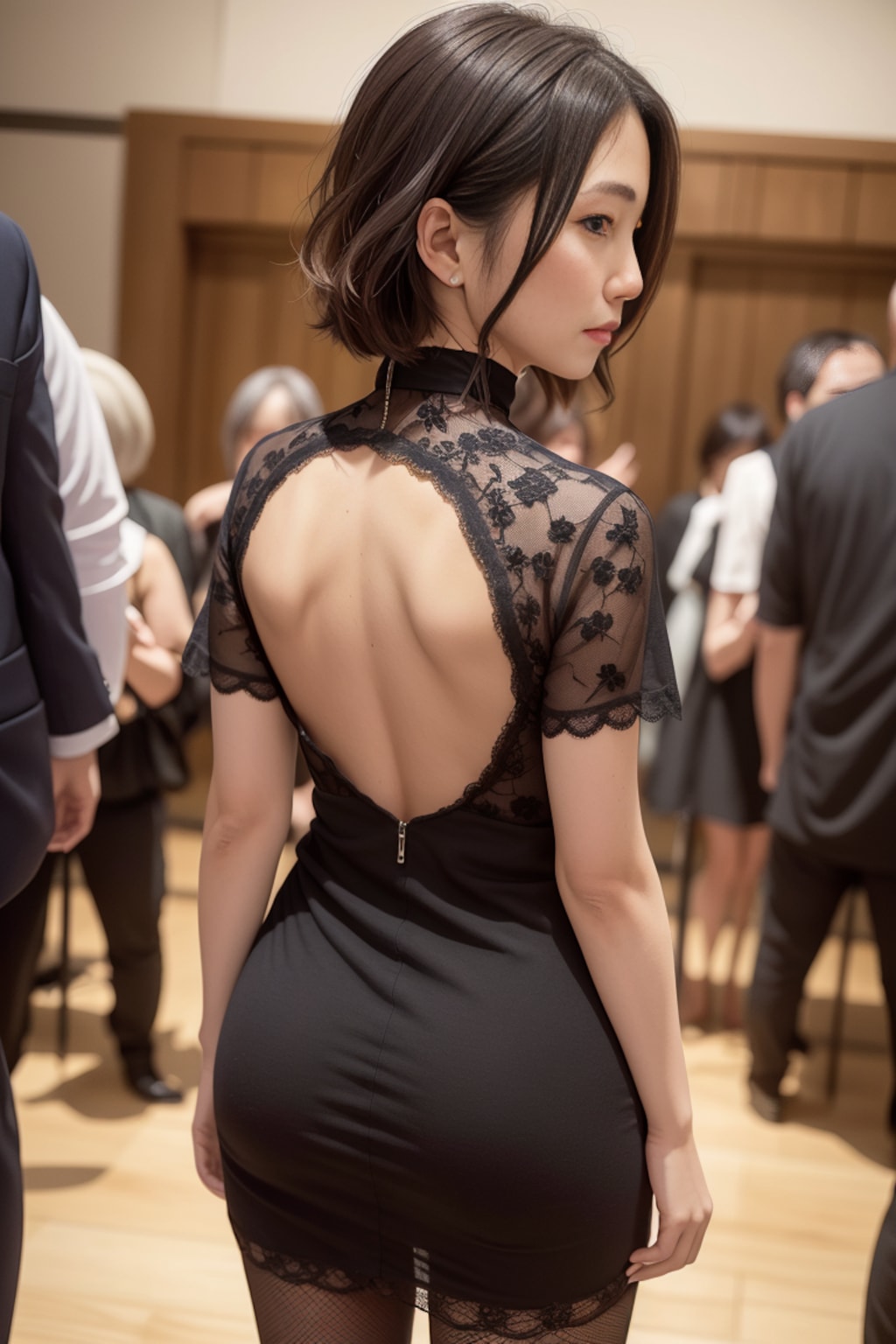 喪服？の熟女4