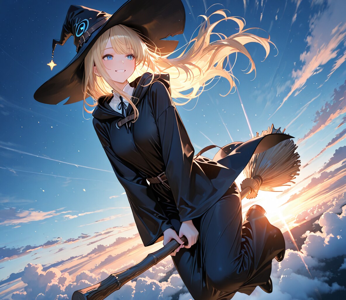 箒でフライト